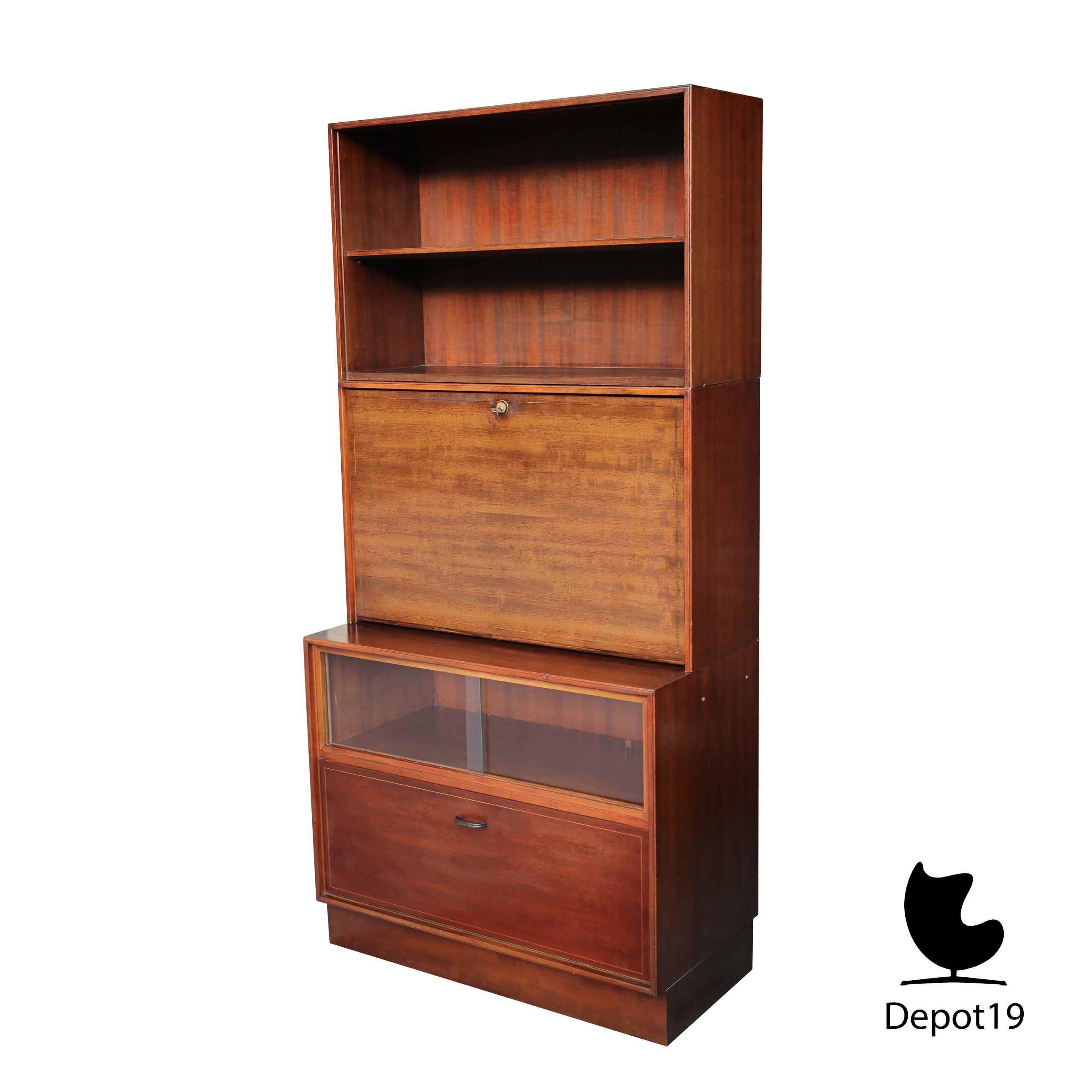 Kempkes FM Formule wandkast 1950s - Afbeelding 2