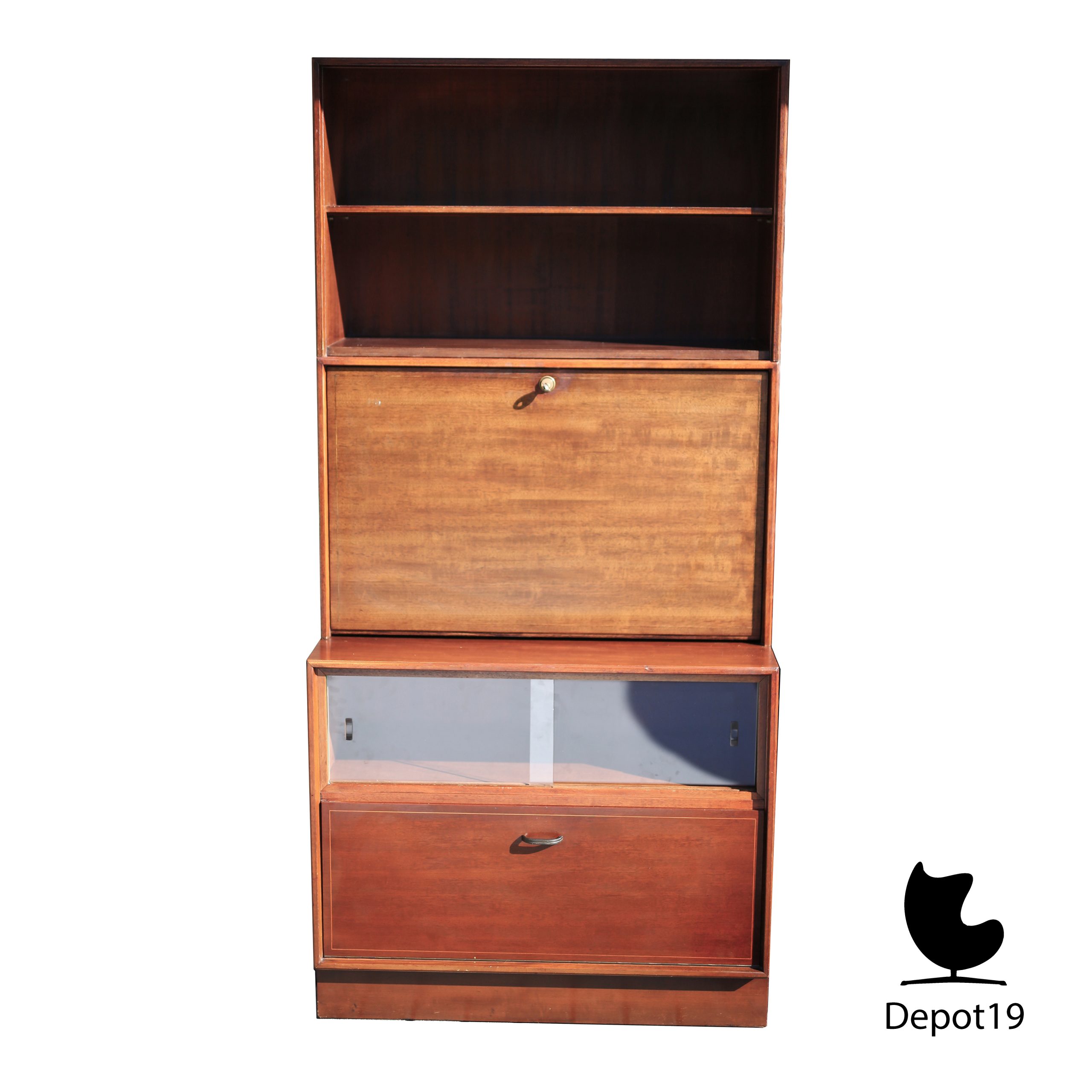 Kempkes FM Formule wandkast 1950s - Afbeelding 4