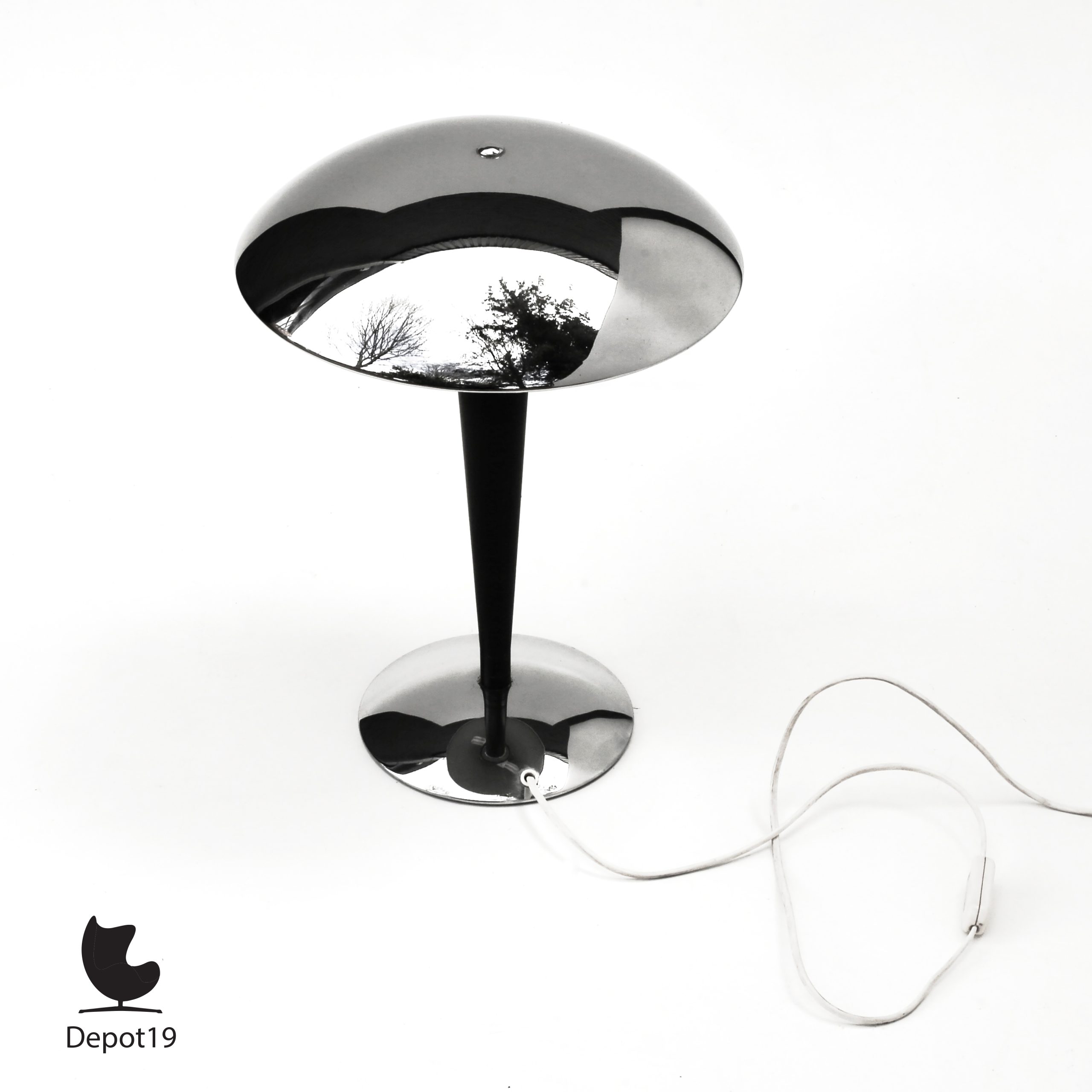 Art deco mushroom lamp Bauhaus style - Afbeelding 3