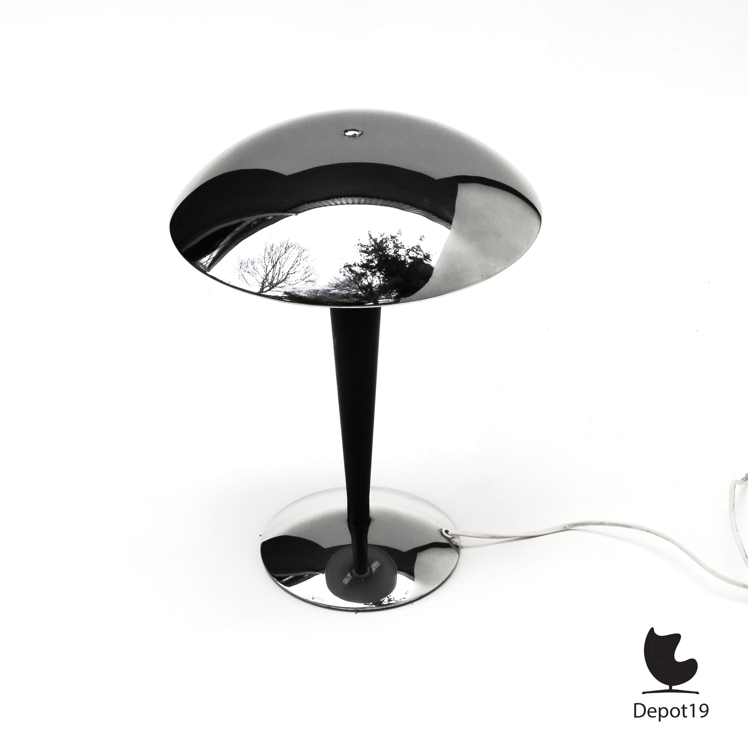 Art deco mushroom lamp Bauhaus style - Afbeelding 2