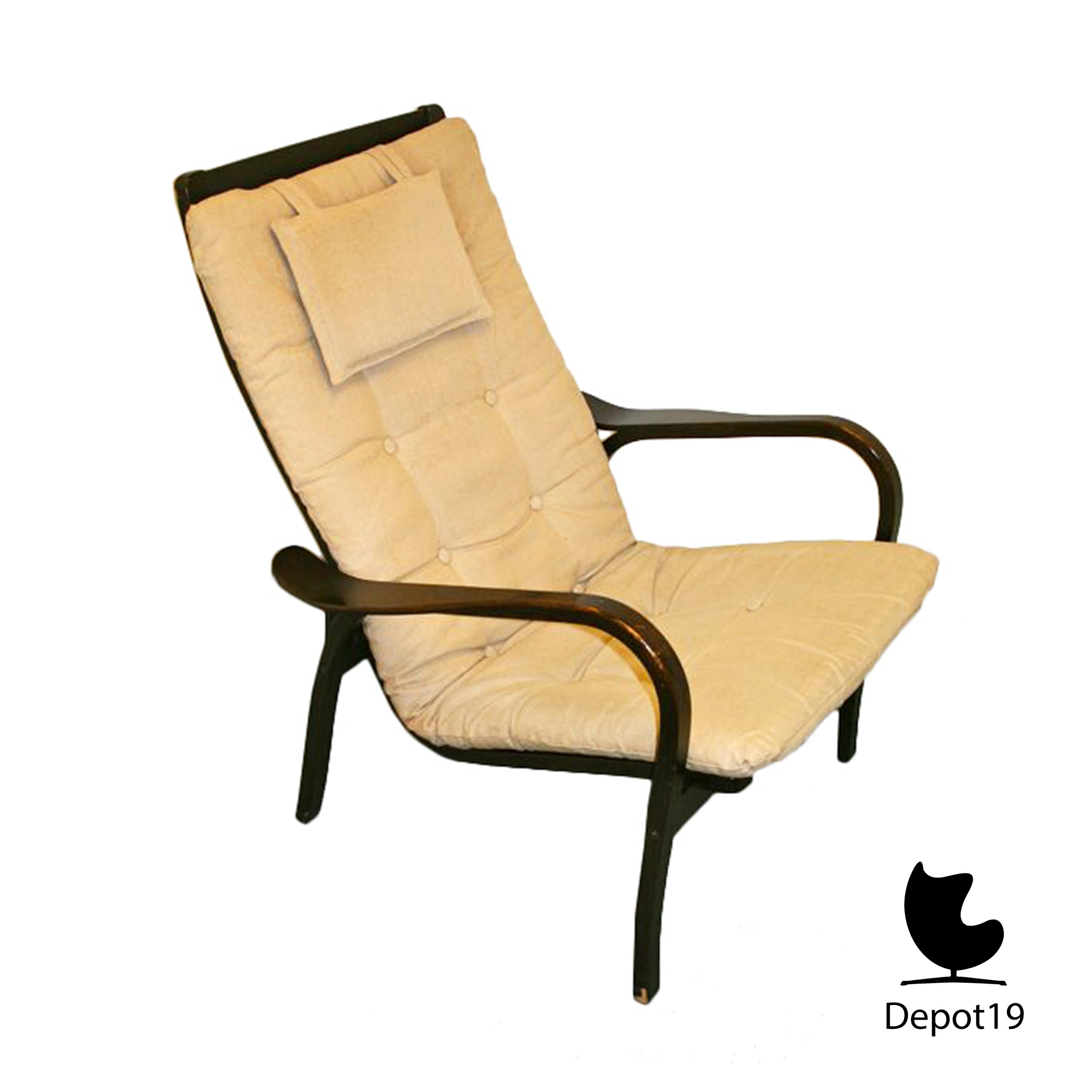 Yngve Ekström Swedese Lamino fauteuil 1970s
