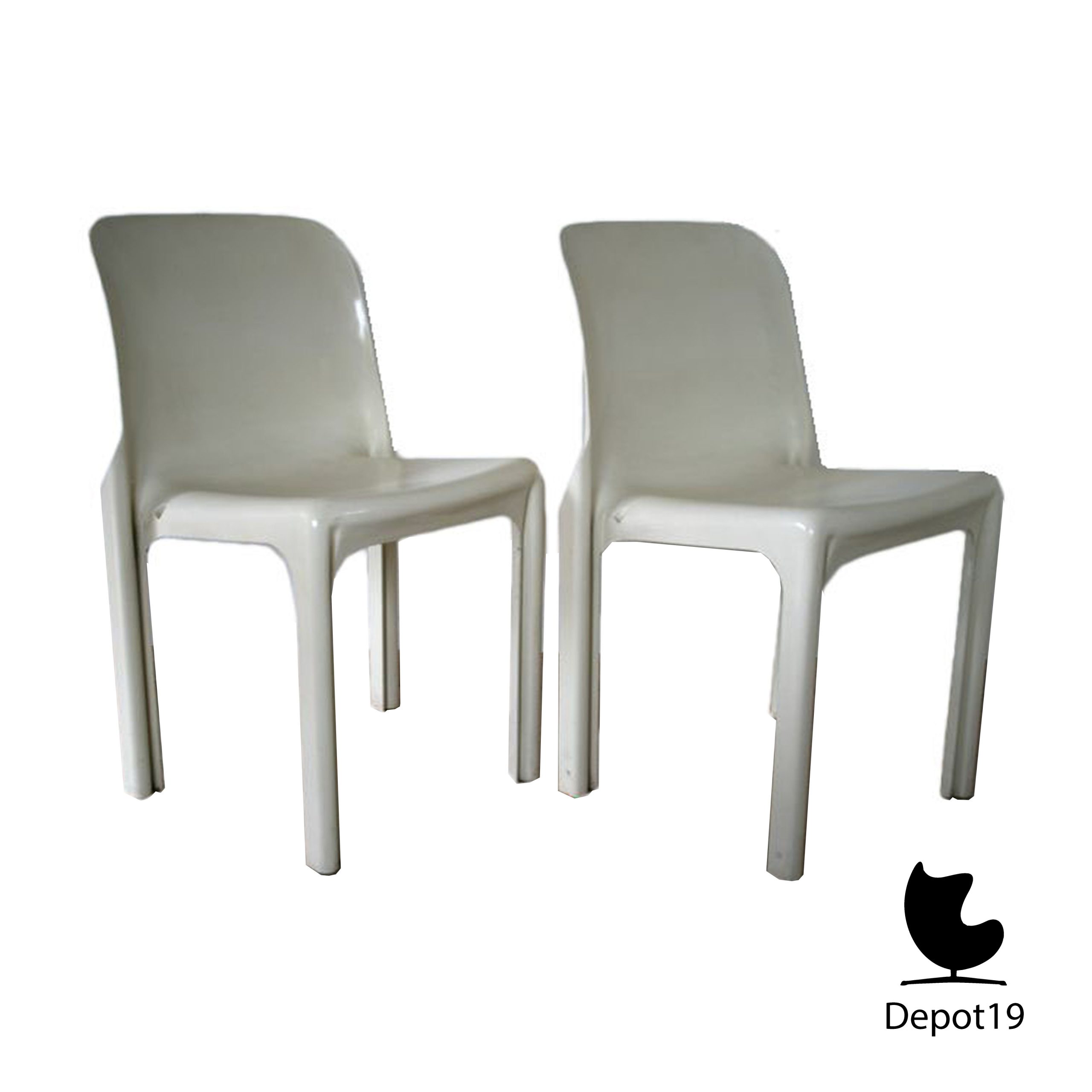 Vico Magistretti Selene stoel 1969 Artemide - Afbeelding 2