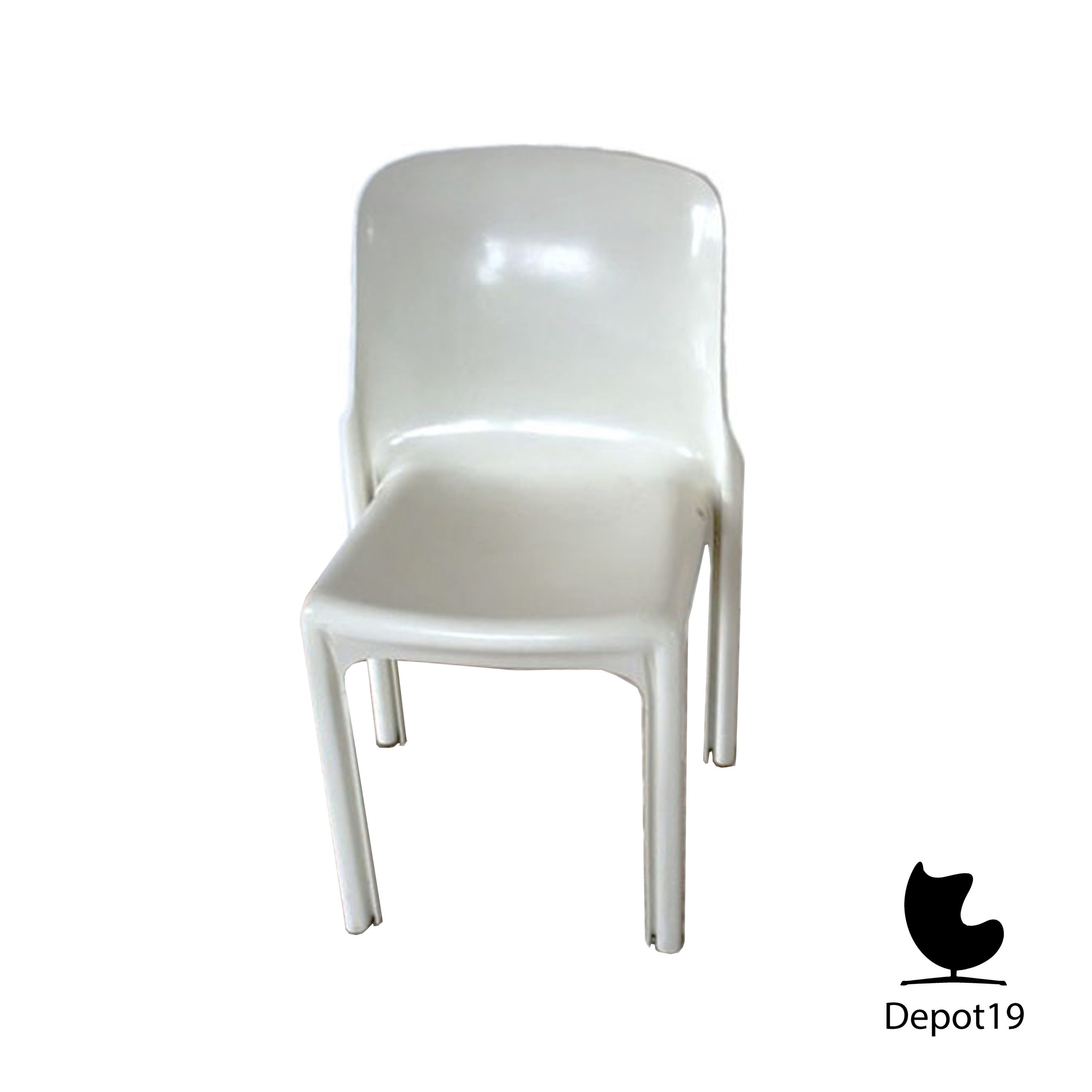 Vico Magistretti Selene stoel 1969 Artemide - Afbeelding 4