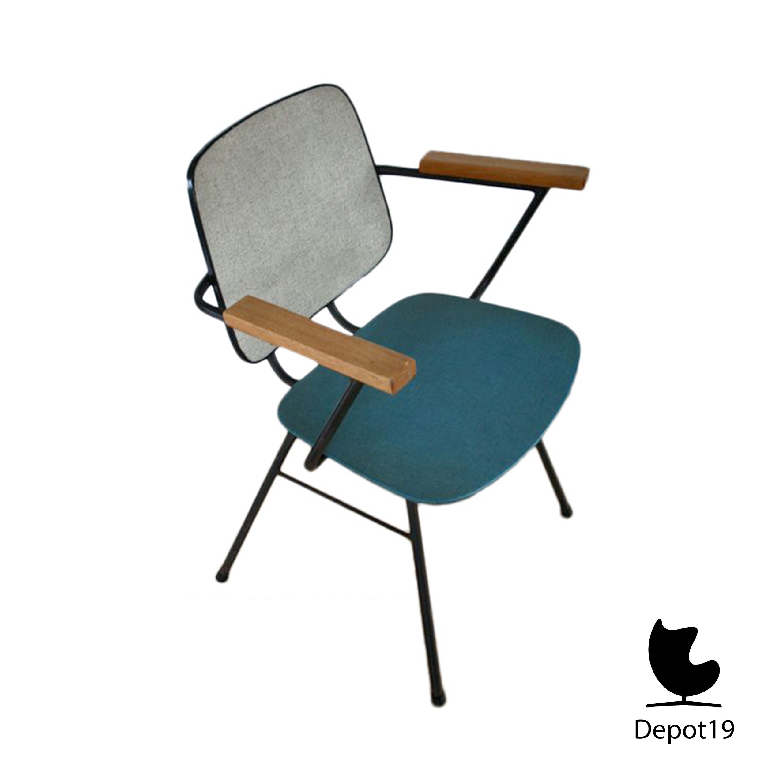 Kembo WH Gispen stoel 1950s - Afbeelding 4