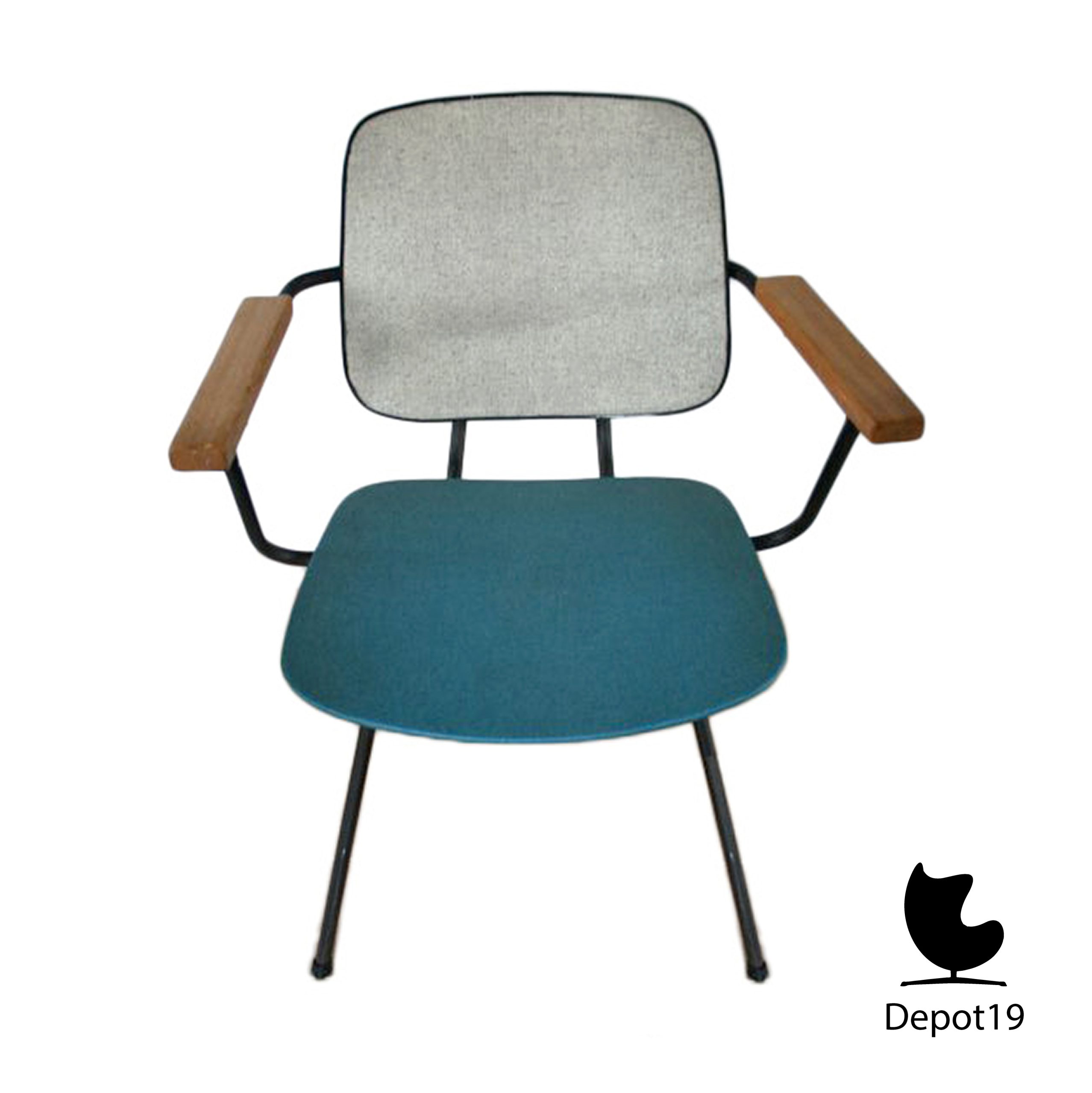 Kembo WH Gispen stoel 1950s - Afbeelding 2