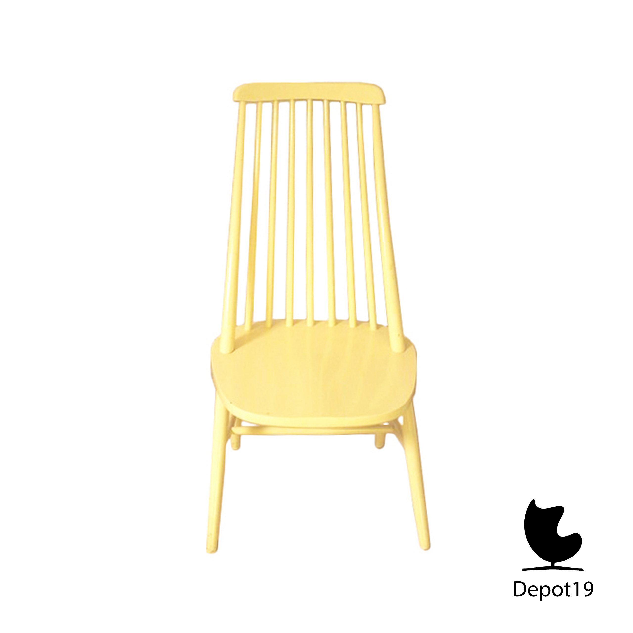 Yngve Ekström Pastoe Mademoiselle stoel 1960s - Afbeelding 2