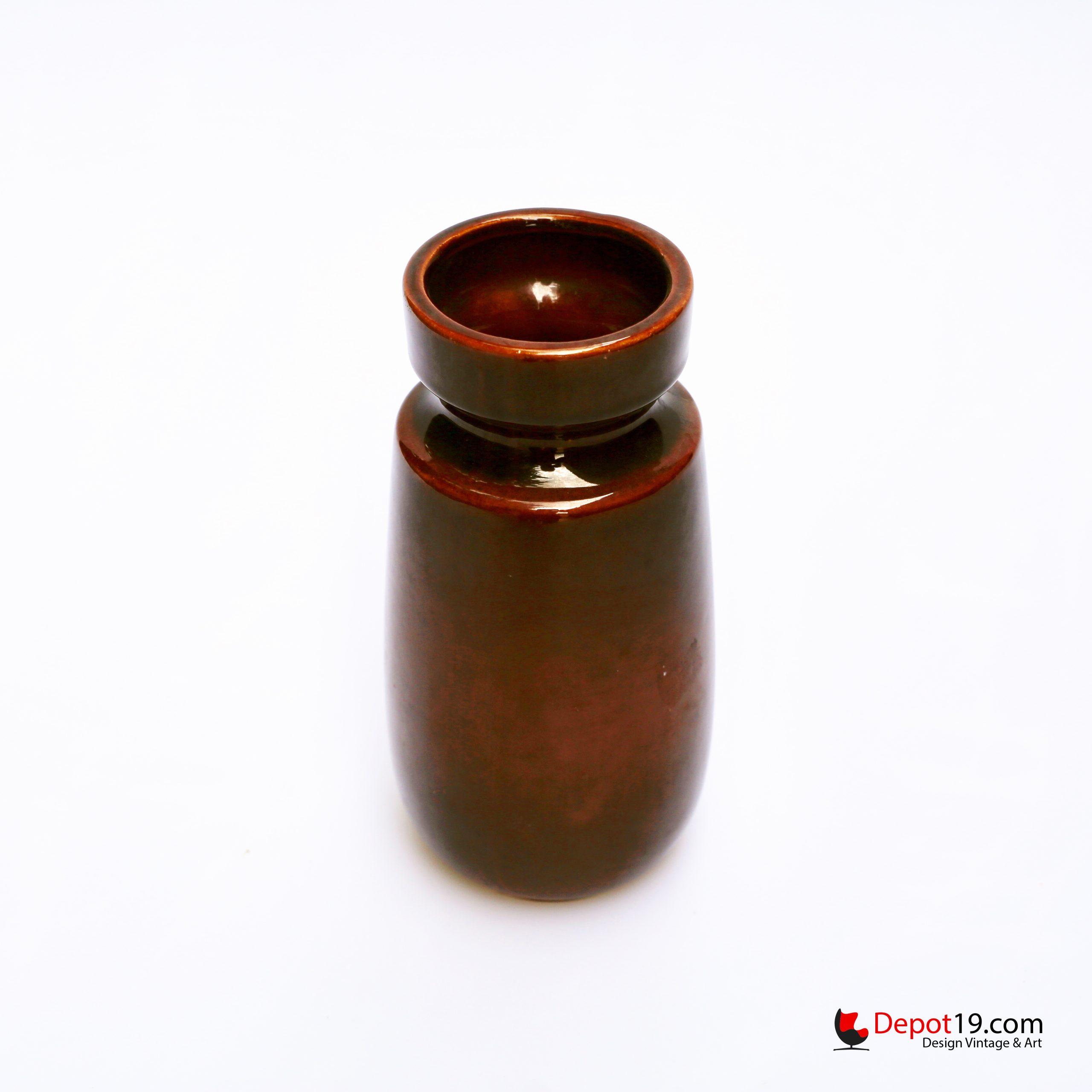 Scheurich vaas 242-22 keramiek West Duitsland Vintage - Afbeelding 6