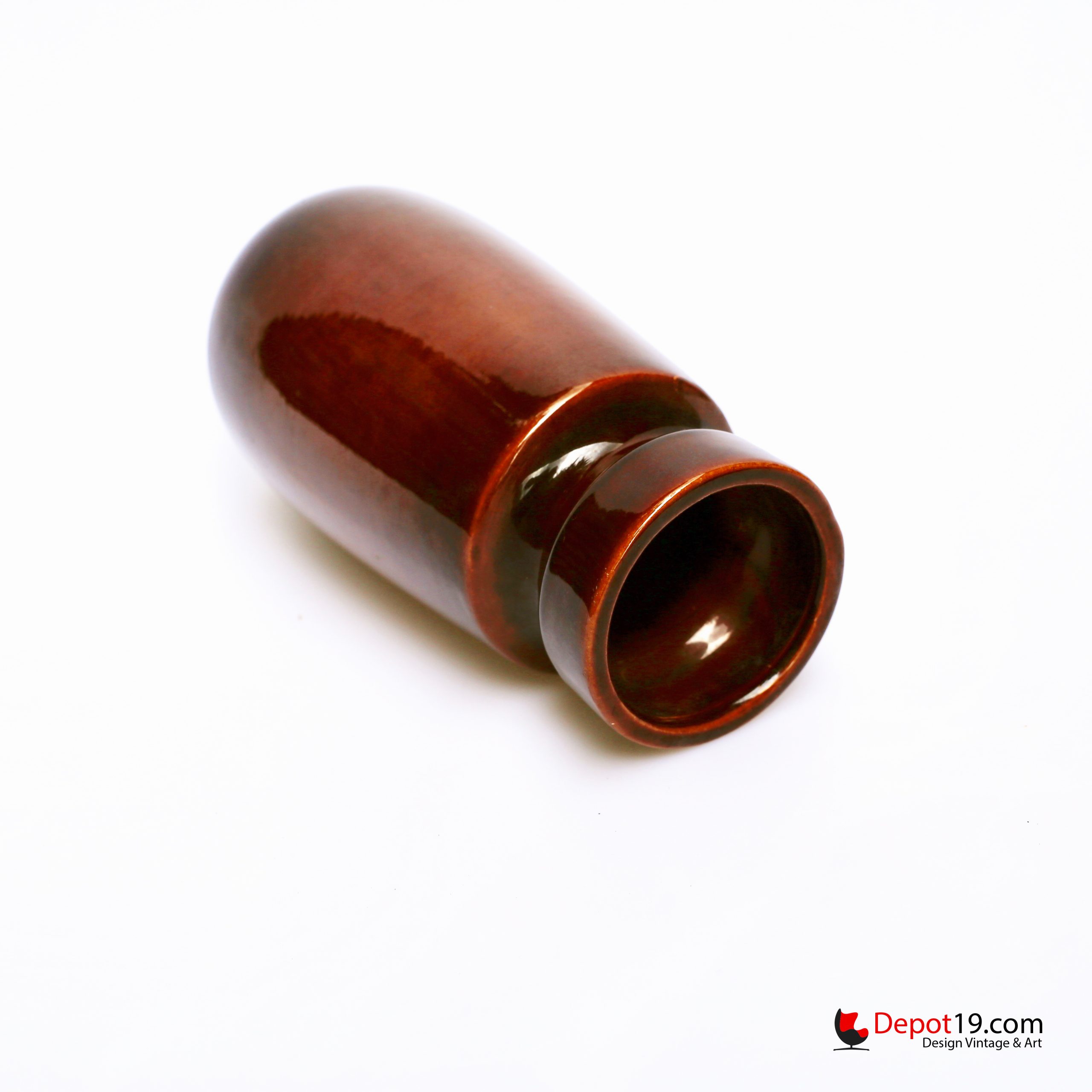 Scheurich vaas 242-22 keramiek West Duitsland Vintage - Afbeelding 2