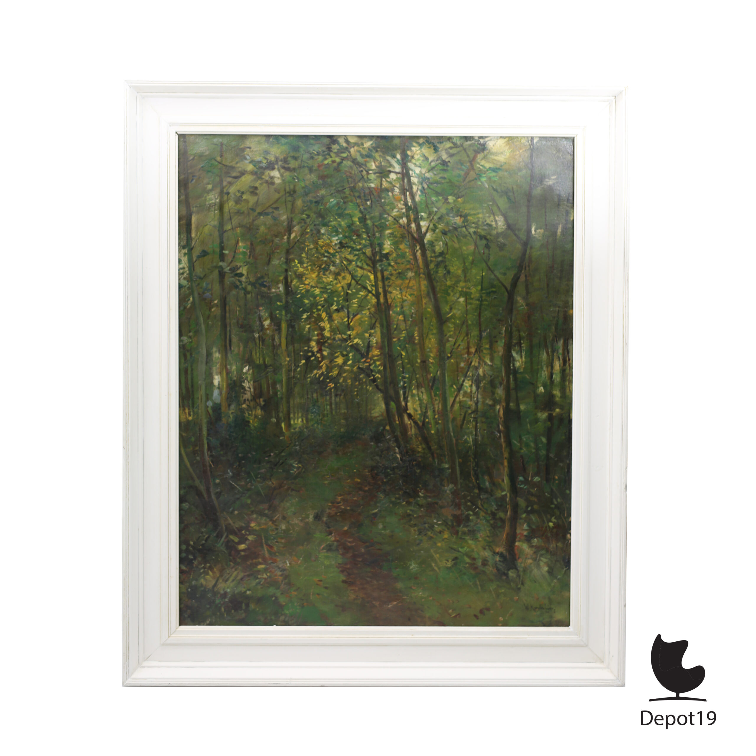 Willem Korteling schilderij incl lijst