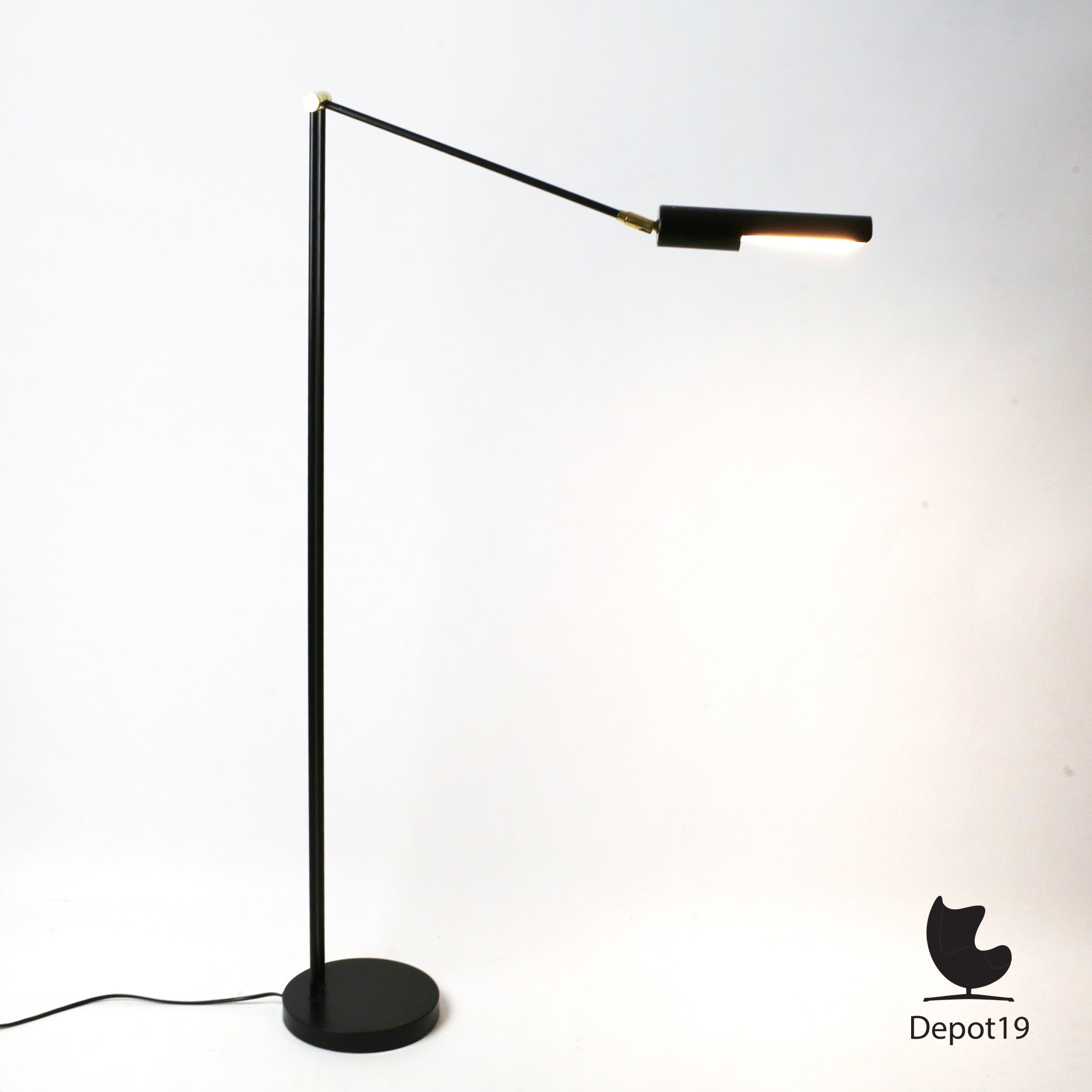 OMI PL Hengel vloerlamp Koch en Lowy 1980s - Afbeelding 5