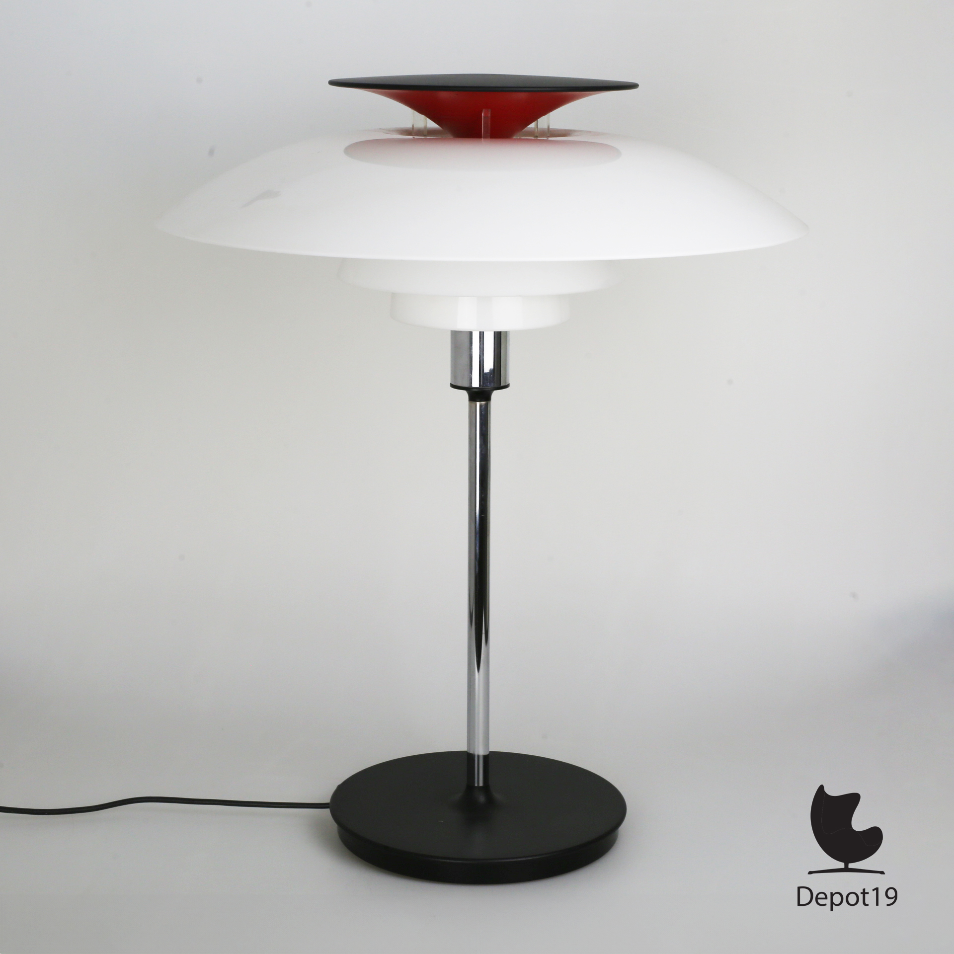 PH80 Louis Poulsen Deens design Bureaulamp tafellamp 1974 - Afbeelding 2