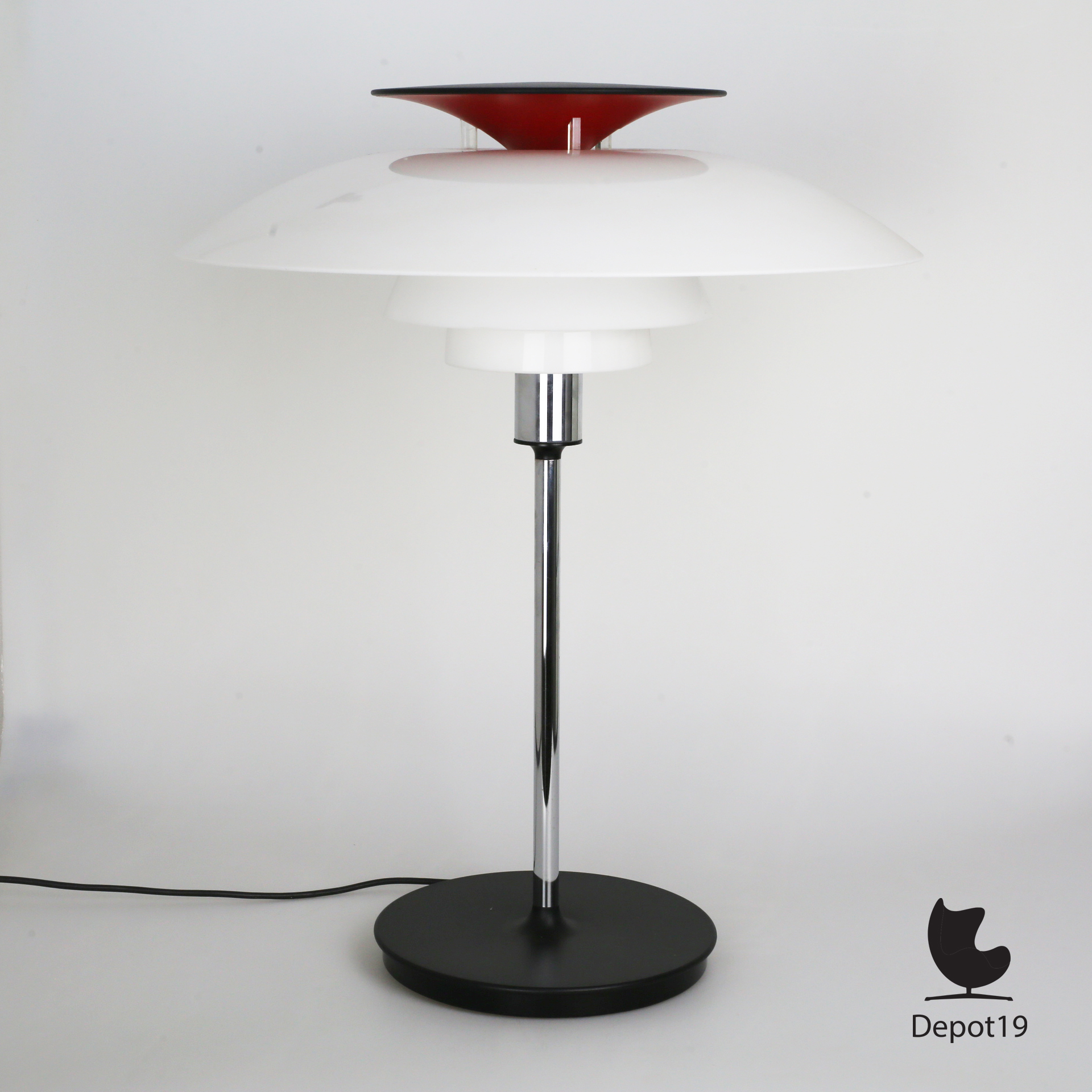 PH80 Louis Poulsen Deens design Bureaulamp tafellamp 1974 - Afbeelding 5