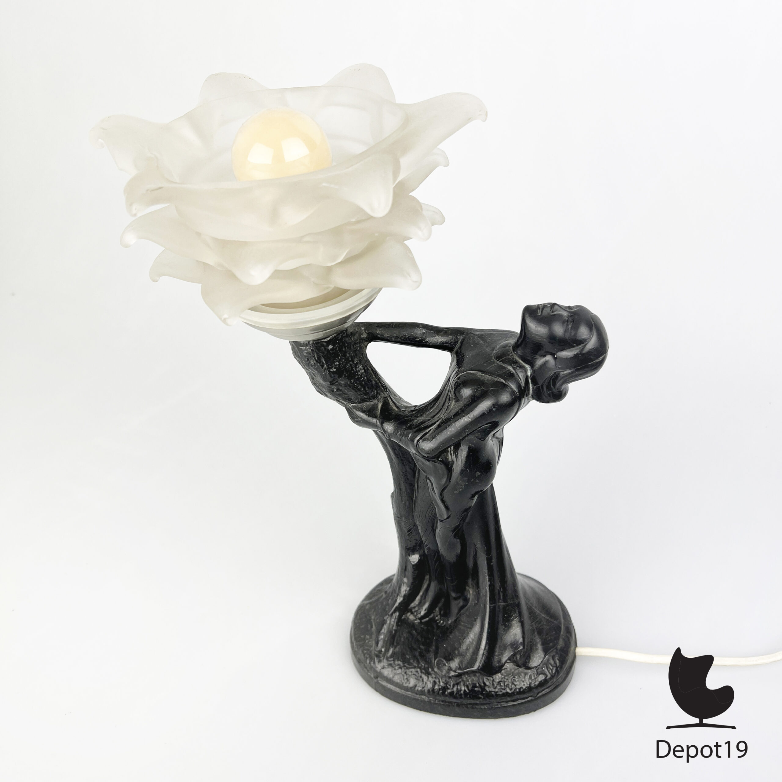 Ballerina lamp jaren 70 Max Le Verrier Style
