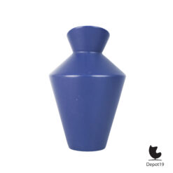 ASA Selection vaas blauw zijdeglans West Duitsland 1980s 1