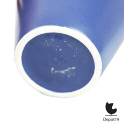 ASA Selection vaas blauw zijdeglans West Duitsland 1980s onderkant