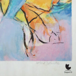 Arthur Bernard gemengde techniek nr 412 ca 1980s signature