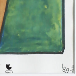 Henk Zweerus Abstract gouache 