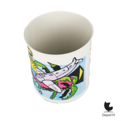 Herman Brood Brabantia prullenbak vliegtuigmotief limited edition 3