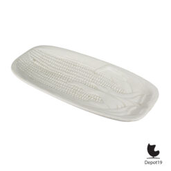 Maïsmotief keramieken schaal Ancora Italië 1960s 3