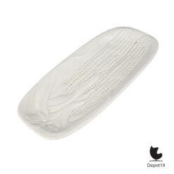 Maïsmotief keramieken schaal Ancora Italië 1960s 2