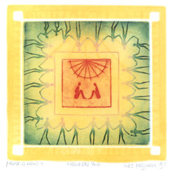 Ries Kleijnen kleurenets Peace is Now 1991 4