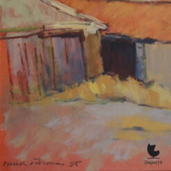 Ruud Ritsma Bergdorpje Provence zuid-Frankrijk Gouache 1995 5