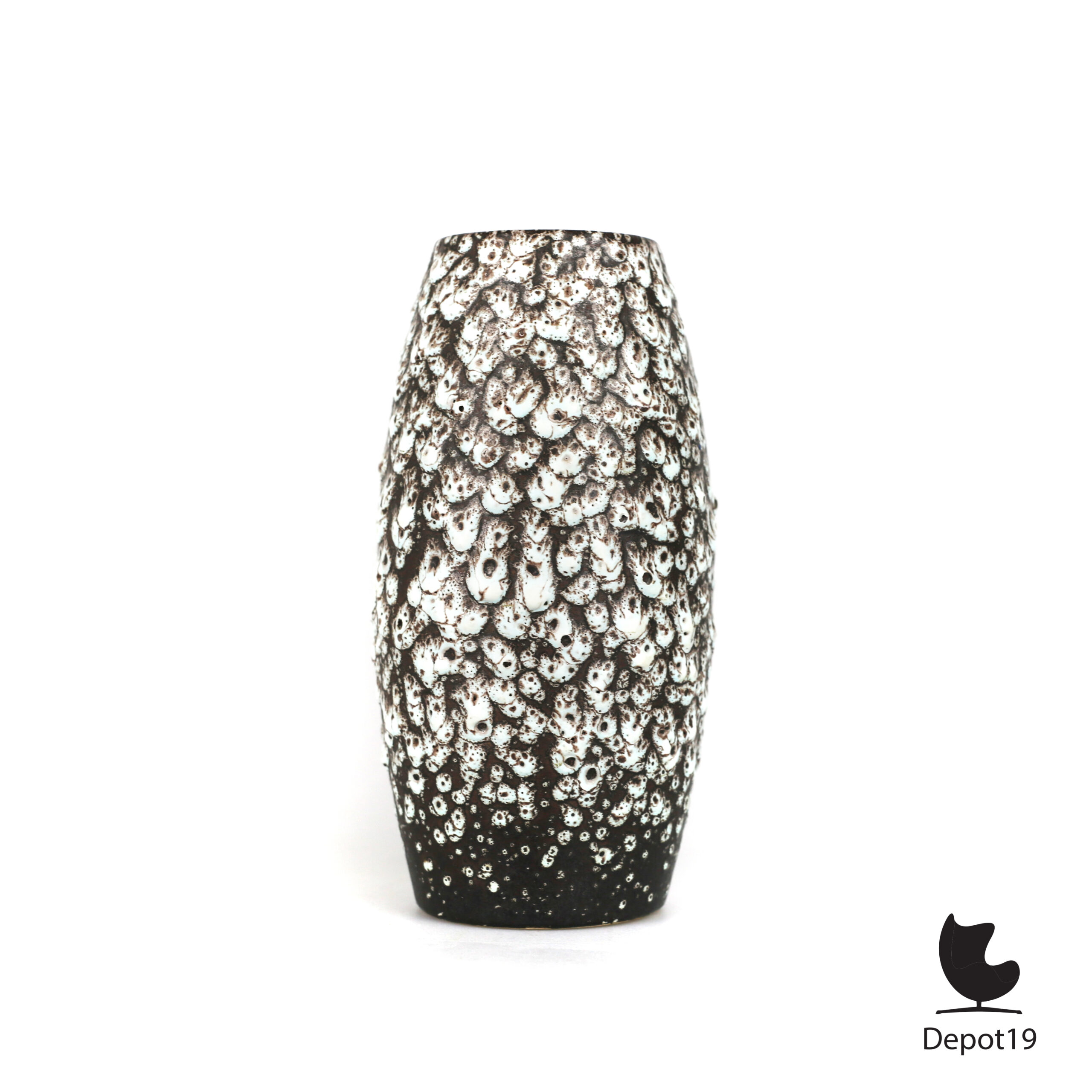 Scheurich West Germany vaas 522-20 Fat lava 1960s 1