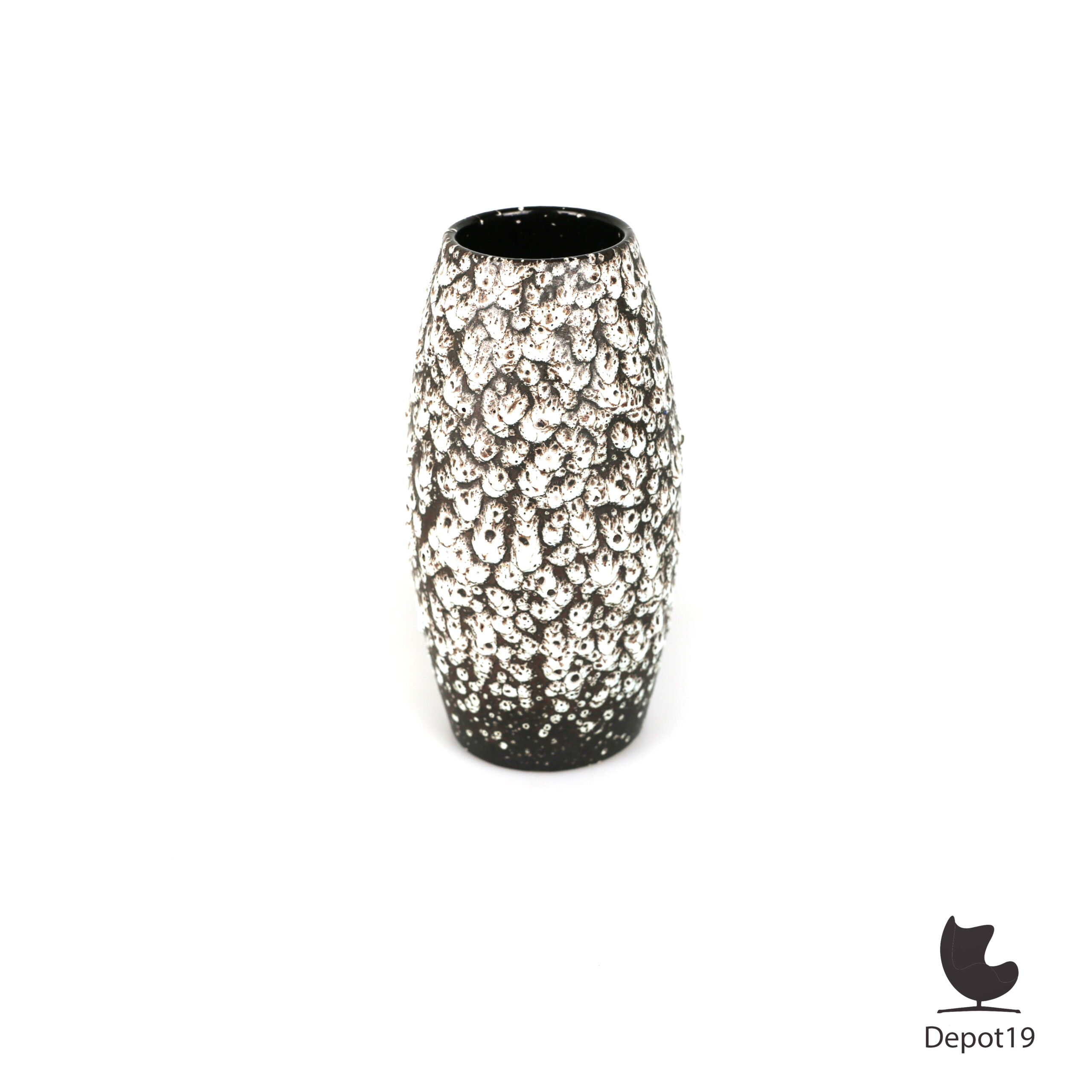 Scheurich West Germany vaas 522-20 Fat lava 1960s 2