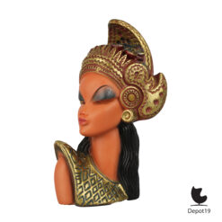 Studio Alex MDGM Tretchikoff stijl buste Balinese Dancer ca1960 2