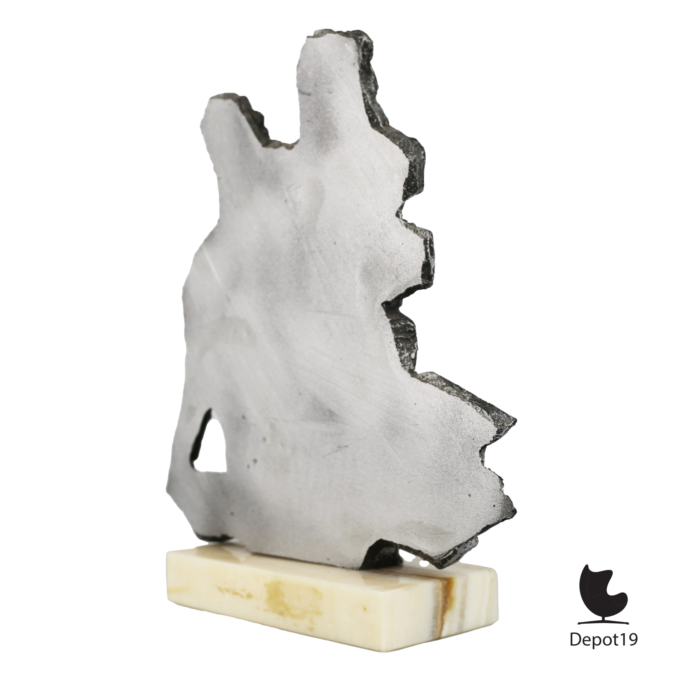 VBO Bar Biljartscene sculptuur Van Bergen Objects NL ca 1980 achter