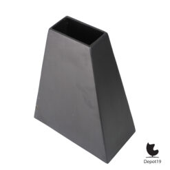 Velsen Studio Keramiek vaas groot zwart Nederland 1980 Post Modern design 4