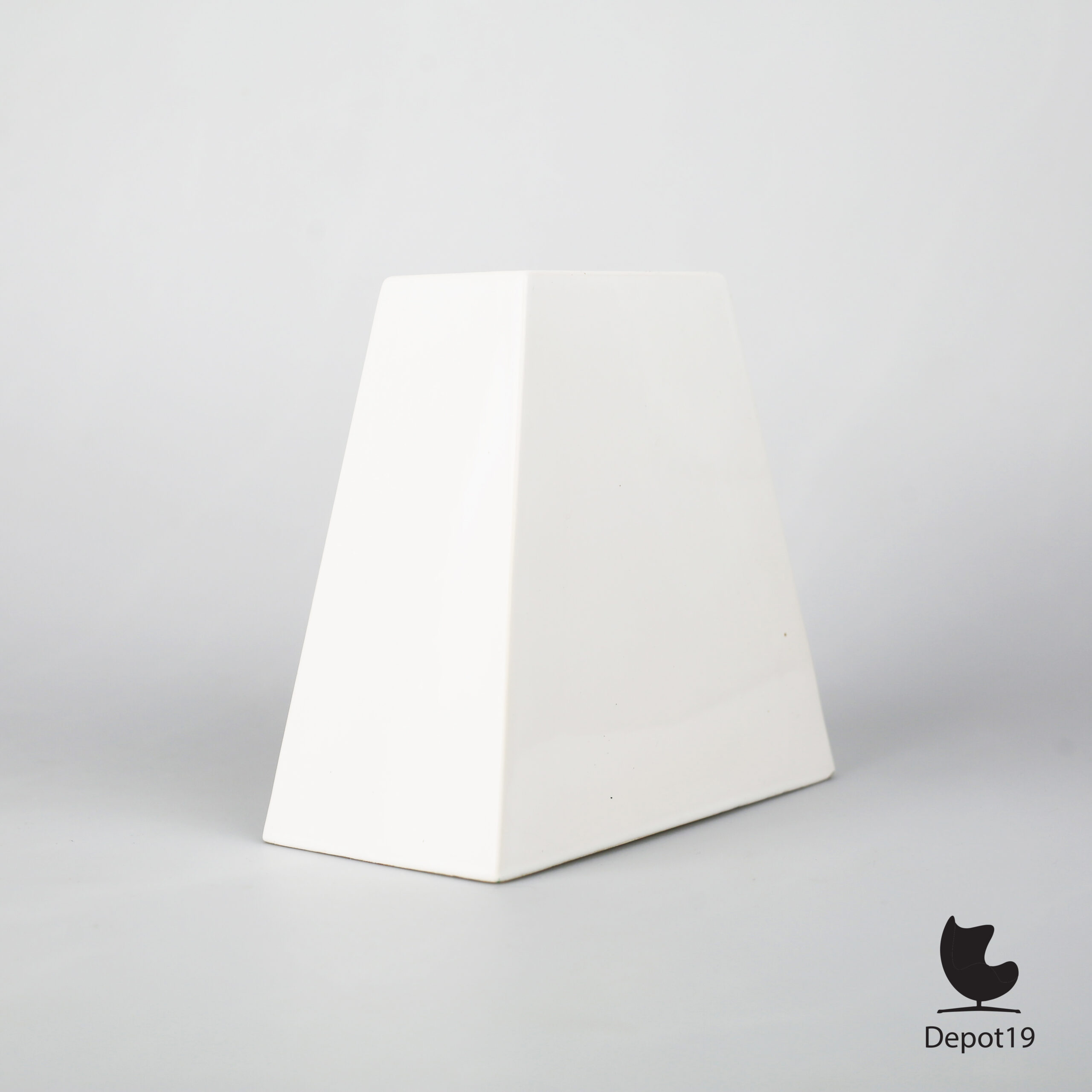 Velsen Studio Keramiek vaas wit Nederland 1980 Post Modern design 3