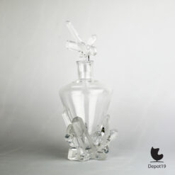 Xavier Froissart karaf Royales de Champagne Quartz Kristal ca 1980 2