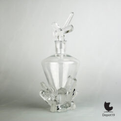 Xavier Froissart karaf Royales de Champagne Quartz Kristal ca 1980 4