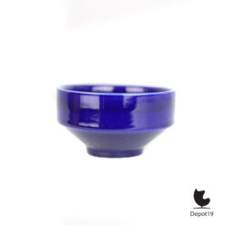 Afina Rijnsburg ronde vaas keramiek blauw 1970s 1