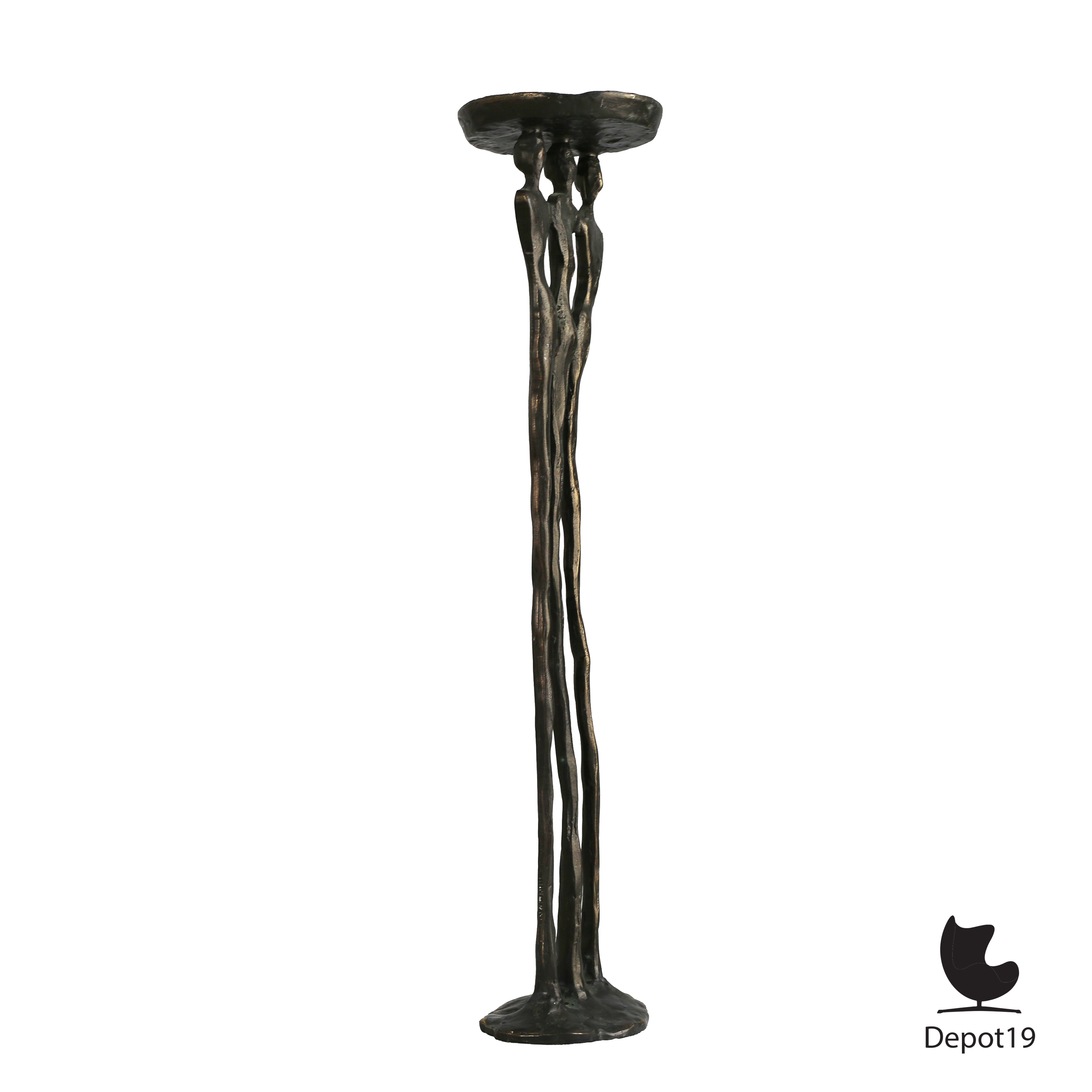 Bronzen Sculptuur Drie Vrouwen 1980s corry ammerlaan style 2