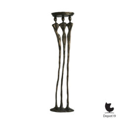 Bronzen Sculptuur Drie Vrouwen 1980s corry ammerlaan style 6