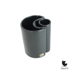 De Gebroeders vazen keramiek set van 2 gemerkt JK 1980s 3