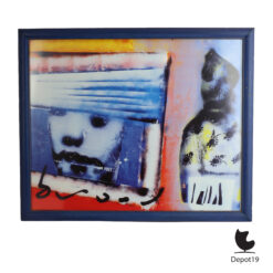 Herman Brood reproductie Raam offsetdruk schilderkunst 1