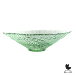 Humppila Tauno Wirkkala Revontulet groene glazen schaal ø39