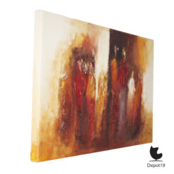 Jochem de Graaf groot schilderij 80×120 acryl op doek moderne compositie 3