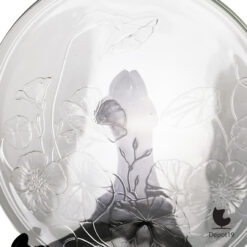 Luminarc Capucine schaal in René Lalique-stijl 1980s 1