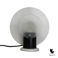 Michele De Lucchi Bieffeplast Round bureaulamp Italië 1983 4