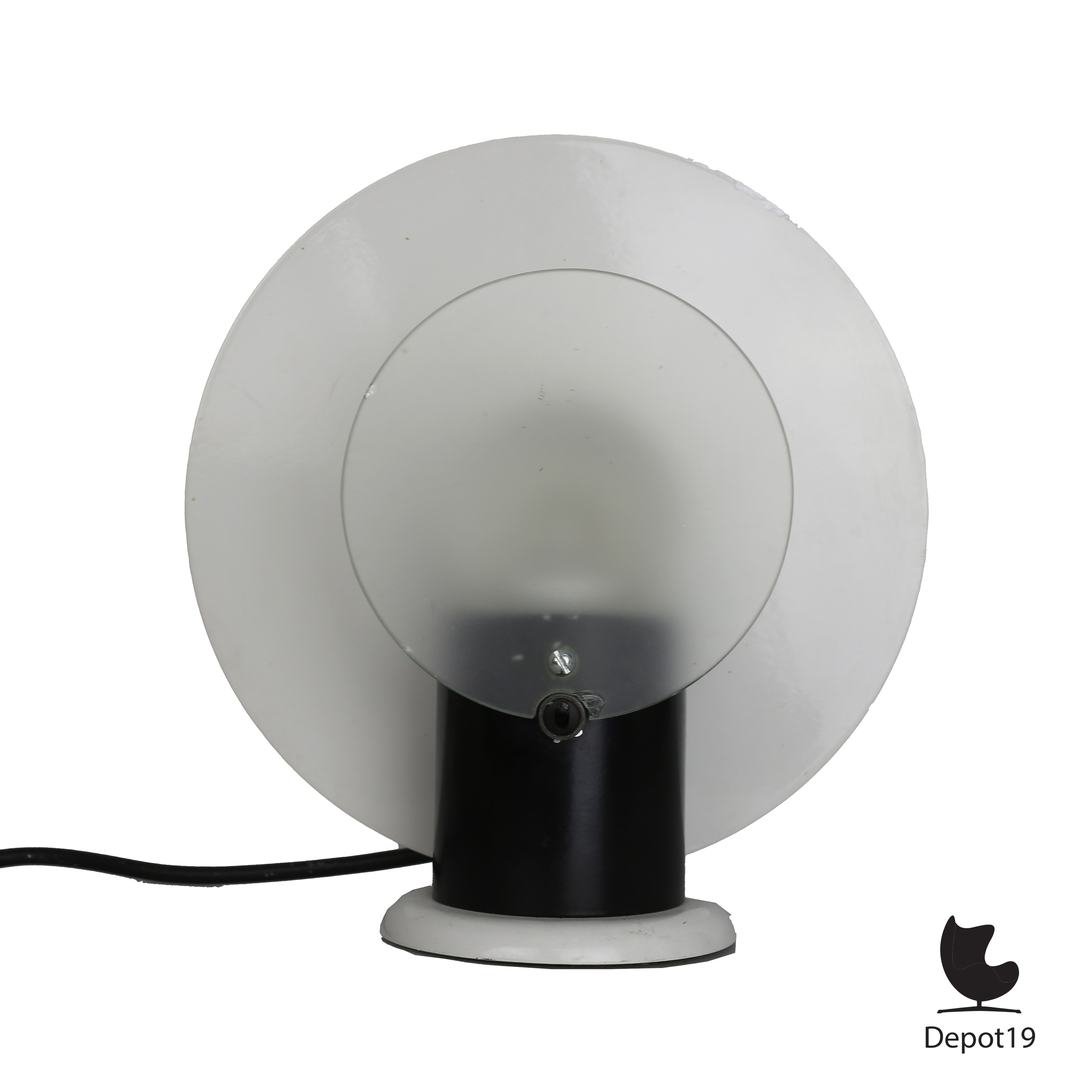 Michele De Lucchi Bieffeplast Round bureaulamp Italië 1983 4