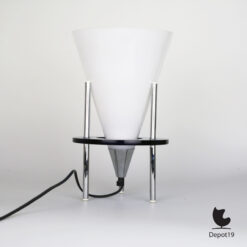 Rodolfo Dordoni stijl tafellamp Fontana Arte look Italië 1980s 3