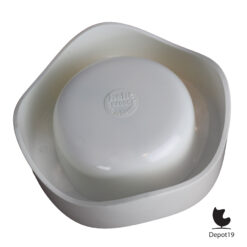 Walter Zeischegg Helit H610 schaal wit HfG Ulm 1960s 4