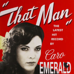 Caro Emerald metalen wandbord That Man vintage tin sign 4