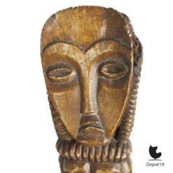 Gesneden waterbuffel totem Afrika uit been ca 1900 5