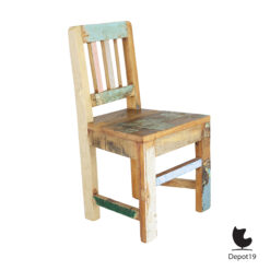 Otentic kinderstoel van sloophout uniek design Piet Hein Eek stijl 3