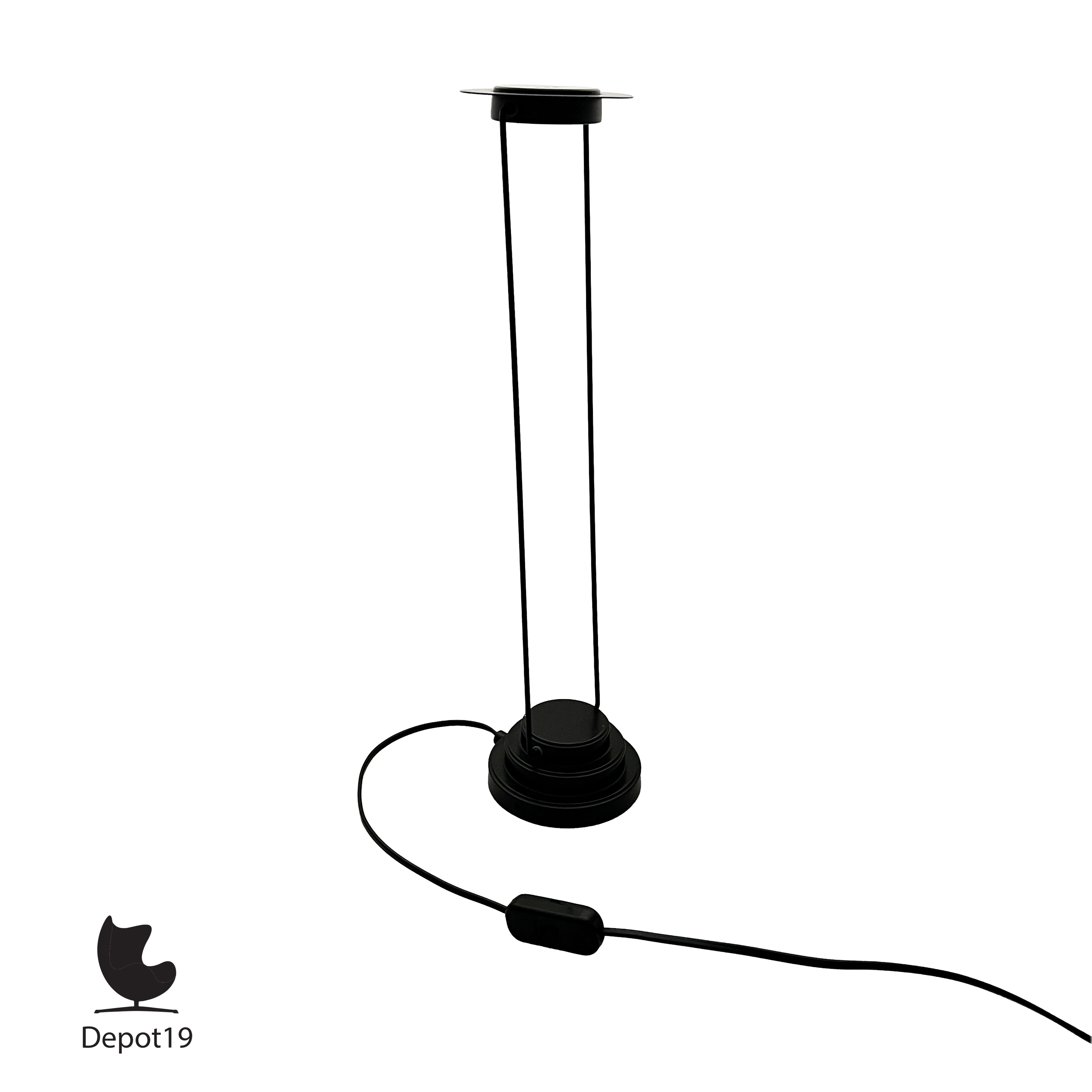 Halogeen tafellamp West-Duits industrieel ontwerp ca 1980s 2